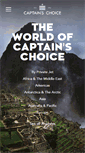 Mobile Screenshot of captains-choice.com